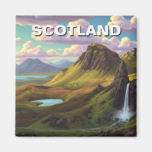 Scottish Highlands Travel Magnet