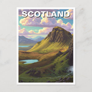 Scottish Highlands Travel Vykort