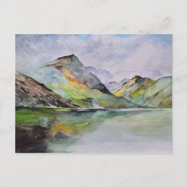 Scottish Highlands Vykort (Framsida)