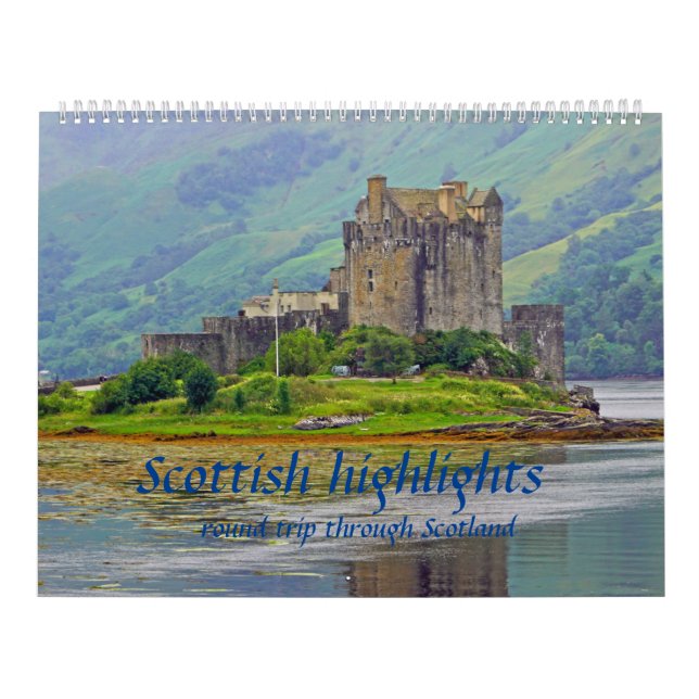 Scottish highlights round trip through Scotland Kalender (Omslag)