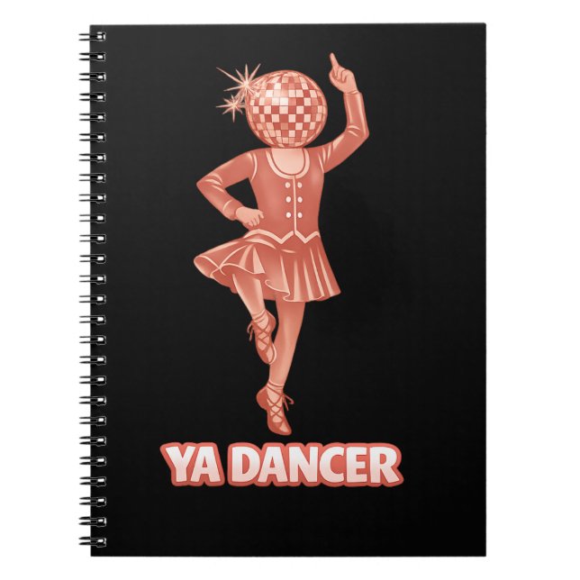 Scottish humour funny ya dancer Congratulations Anteckningsbok (Framsidan)