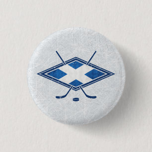 Scottish Ice Hockey Badge Hockey Pin Knapp