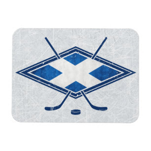 Scottish Ice Hockey Flagga Magnet