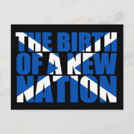 Scottish Independence: Birth of a new nation, Vykort