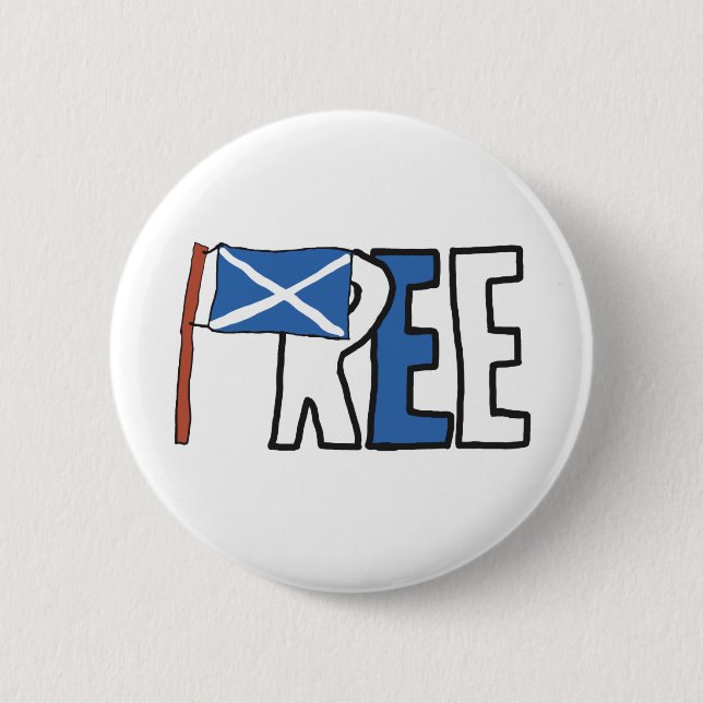 Scottish Independence Indyref2 Knapp (Framsida)