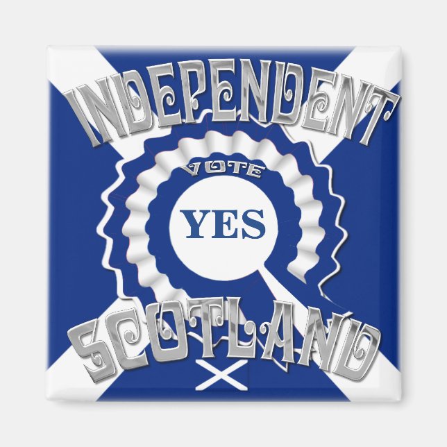 Scottish Independence Magnet (Framsidan)