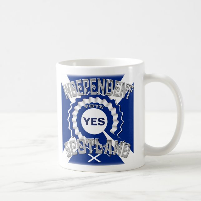 Scottish Independence Vote YES Kaffemugg (Höger)