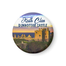 Scottish Keith Klans Dunnottar Castle Magnet