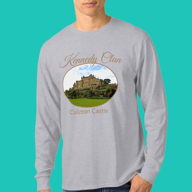Scottish Kennedy Klan Culzean Castle Photo Family T Shirt (Skapare uppladdad)