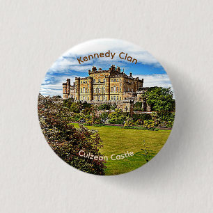 Scottish Kennedy Klans Culzean Castle Button Knapp