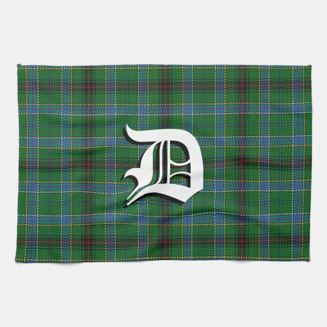 Scottish Kitchen Klan Duncan Tartan Kökshandduk (Horisontell)