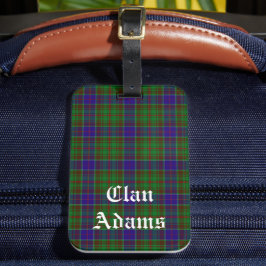 Scottish Klan Adams Tartan Play Bagagebricka