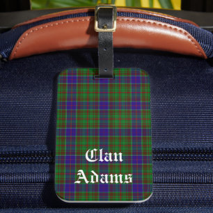 Scottish Klan Adams Tartan Play Bagagebricka