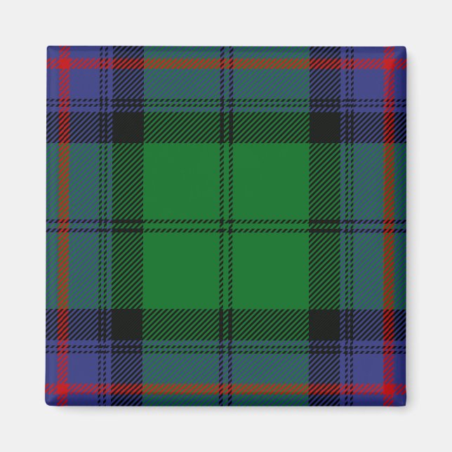 Scottish Klan Armstrong Tartan Play Magnet (Framsidan)
