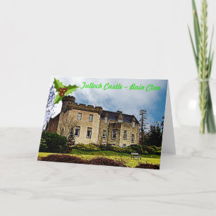 Scottish Klan Bains Tulloch Castle-jul Helgkort