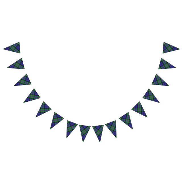 Scottish Klan Baird Tartan Vimplar (Alla)