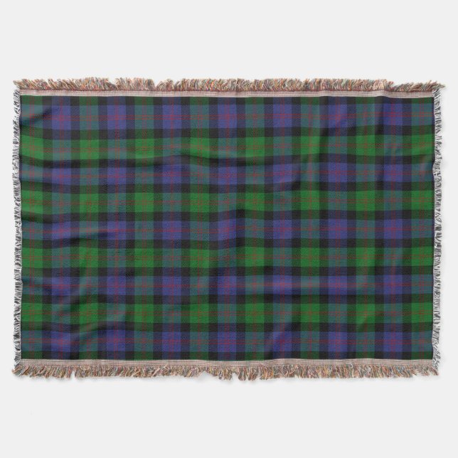 Scottish Klan Blair Tartan Play Filt (Framsidan)
