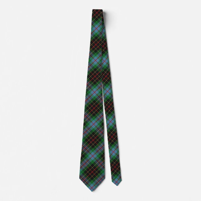Scottish Klan Brodie Hunting Tartan Tie Slips (Framsida)