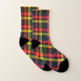 Scottish Klan Buchanan Modern Tartan Play Strumpor