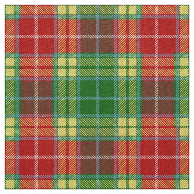 Scottish Klan Buchanan Tartan Play Tyg (Prov)