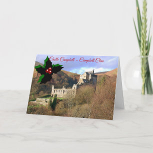 Scottish Klan Campbell - Castle Campbell Julafton Kort