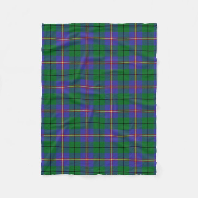 Scottish Klan Carmichael Tartan Play Fleecefilt (Framsidan)