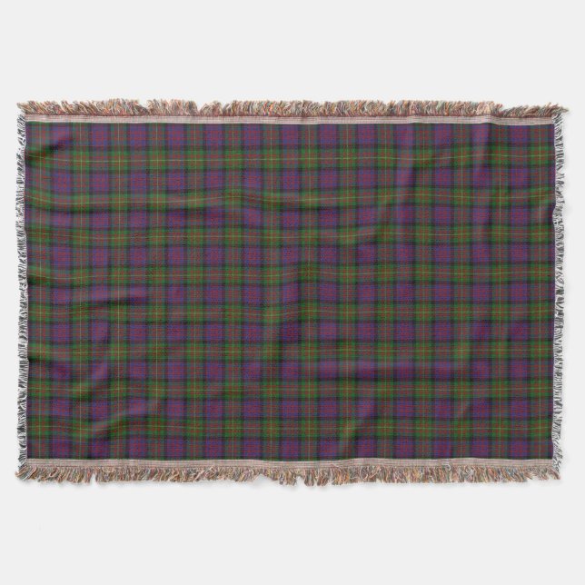 Scottish Klan Carnegie Tartan Mysfilt (Framsidan)