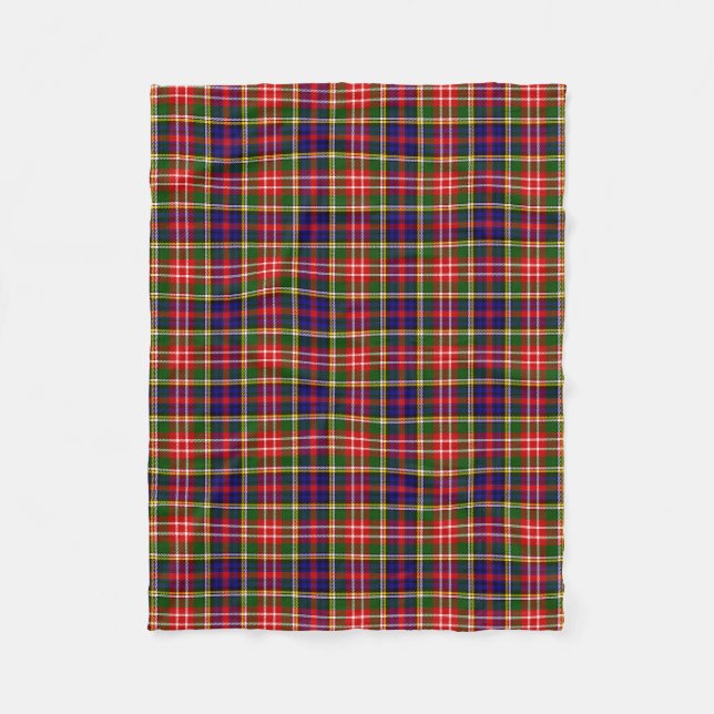 Scottish Klan Christie Tartan Play Fleecefilt (Framsidan)