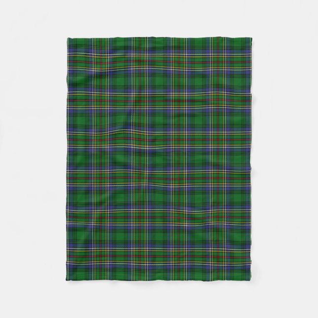 Scottish Klan Cockburn Tartan Play Fleecefilt (Framsidan)