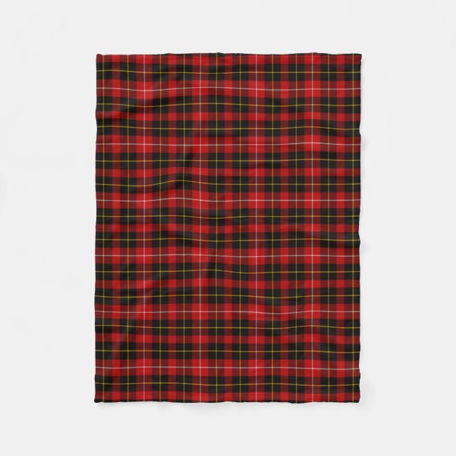 Scottish Klan Connel Tartan Play Fleecefilt (Framsidan)
