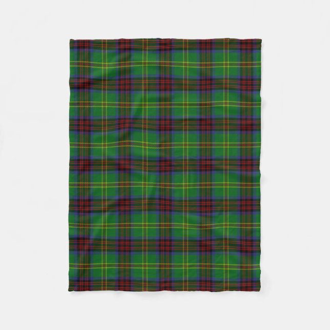 Scottish Klan Connolly Hunting Tartan Play Fleecefilt (Framsidan)