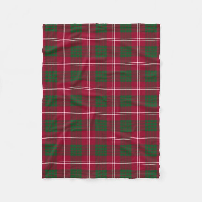 Scottish Klan Crawford Tartan Play Fleecefilt (Framsidan)