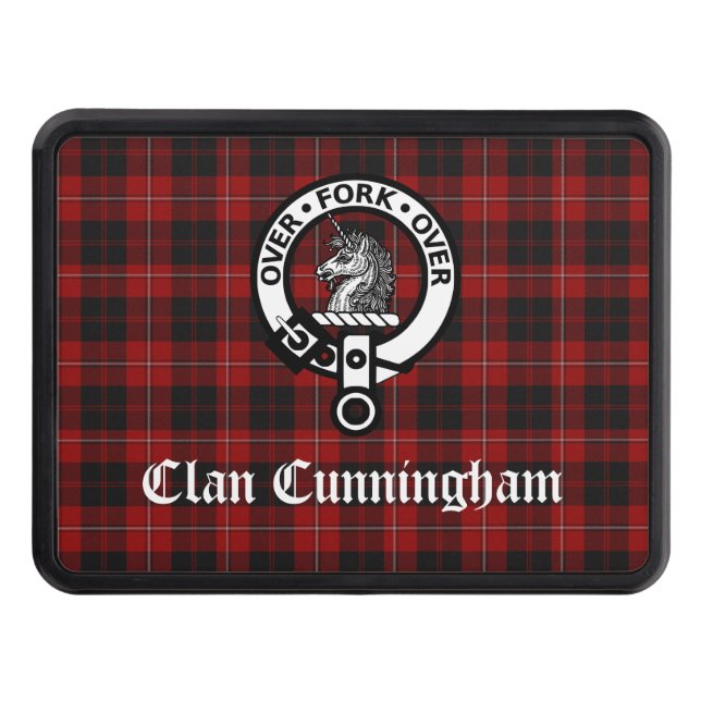 Scottish Klan Cunningham Vapensköld Badge Dragkroksskydd (Framsidan)