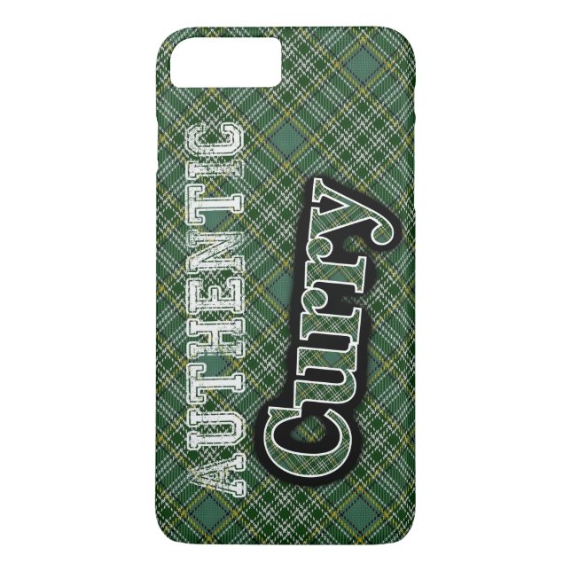 Scottish Klan Currie Curry Tartan Firande Case-Mate iPhone Skal (Baksida)