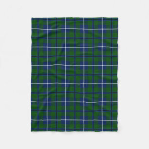 Scottish Klan Douglas Tartan Plaid Fleecefilt