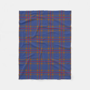 Scottish Klan Elliot Tartan Plaid Fleecefilt