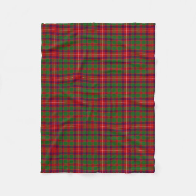 Scottish Klan Geddes Tartan Play Fleecefilt (Framsidan)