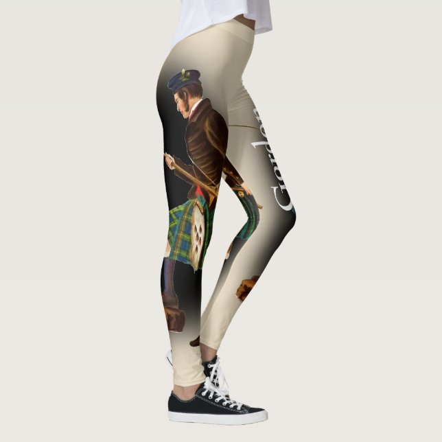 Scottish Klan Gordon By R. McIan Leggings (Höger)