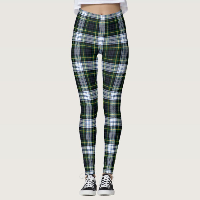 Scottish Klan Gordon Tartan Play Leggings (Framsida)