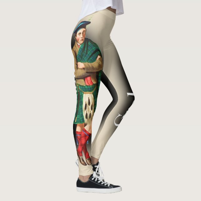 Scottish Klan Graham By R. McIan Leggings (Höger)
