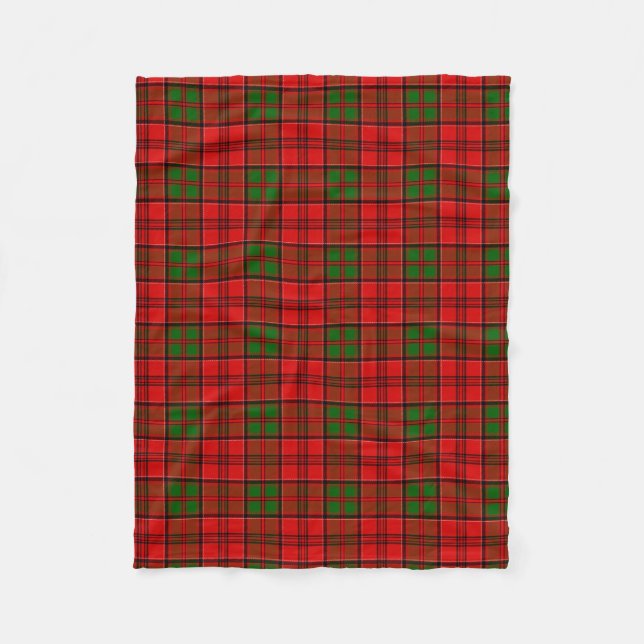 Scottish Klan Grant Tartan Play Fleecefilt (Framsidan)