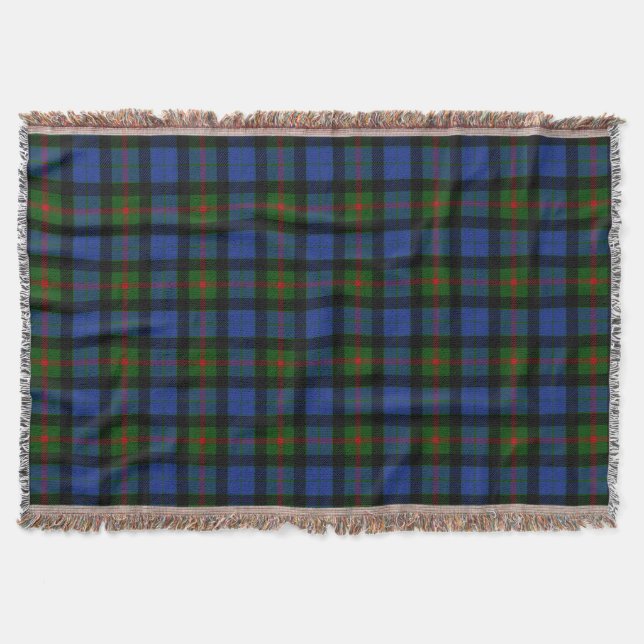 Scottish Klan Gunn Tartan Play Filt (Framsidan)