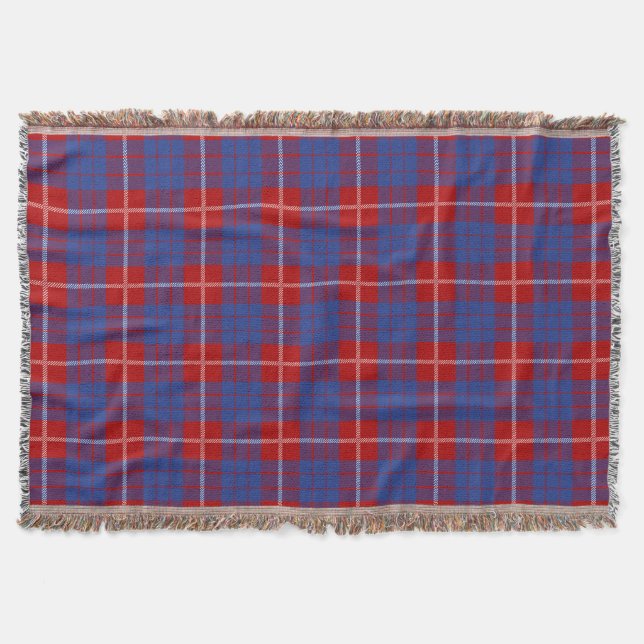 Scottish Klan Hamilton Tartan Play Filt (Framsidan)