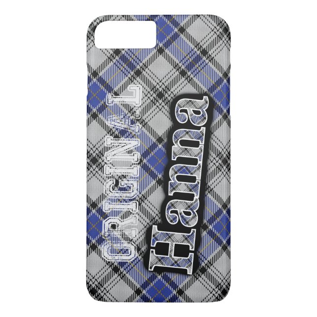 Scottish Klan Hanna Hannay Tartan Case-Mate iPhone Skal (Baksida)