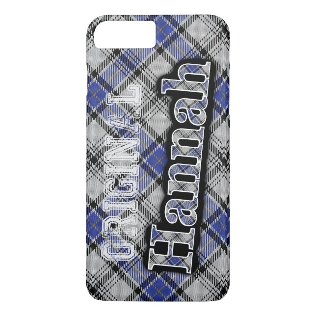 Scottish Klan Hannah Hannay Tartan Case-Mate iPhone Skal (Baksida)