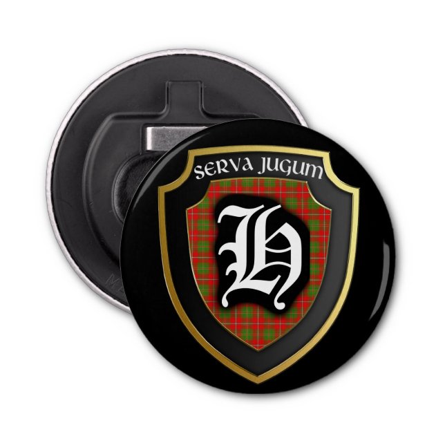 Scottish Klan Hay Flaska Open er Flasköppnare (Framsidan)