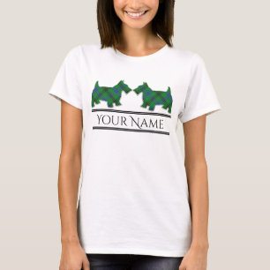 Scottish Klan Henderson Tartan Scottie Hundar T Shirt