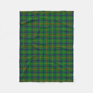 Scottish Klan Holmes Tartan Plaid Fleecefilt