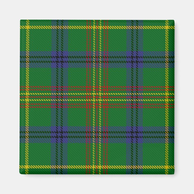 Scottish Klan Holmes Tartan Play Magnet (Framsidan)