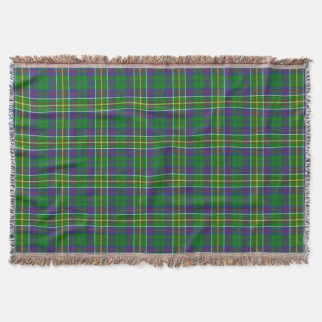 Scottish Klan Hunter Tartan Play Filt (Framsidan)